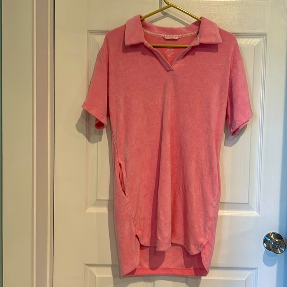 Athleta Other - Athleta Girl pink swim coverup size xl